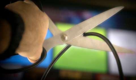 Cord-cutter Cord cutting