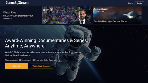CuriosityStream CuriosityStream