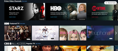 Amazon Channels Amazon Channels