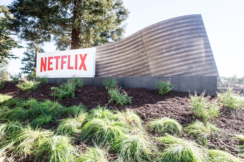 NetflixSignLosGatos Netflix sign Los Gatos
