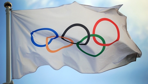 Olympics flag Olympics flag