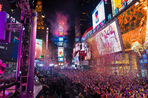 Times Square - New Year's Eve A view of Times Square on New Year's Eve