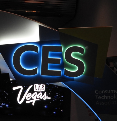 CES 2018 sign CES 2018 sign