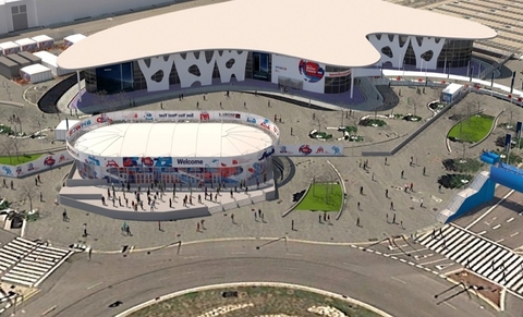 Mobile World Congress layout MWC18 (GSMA)