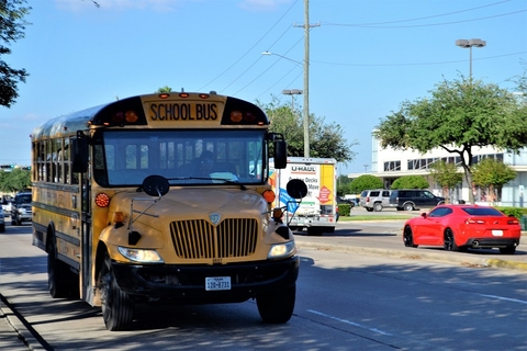 Houston Houston school bus