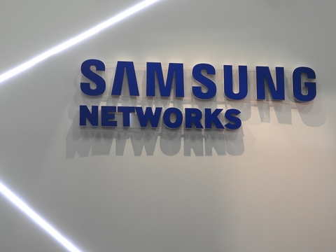 Samsung Networks sign Samsung Networks sign