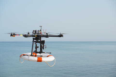 Drones rescued at least 65 people in the past year Drones have helped rescue at least 65 people in the past 12 months (Image RuslanDashinsky / iStockPhoto)