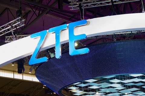 ZTE sign ZTE sign