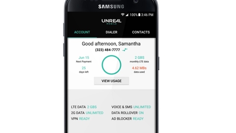 Unreal Mobile MVNO Android app (FreedomPop) Unreal Mobile MVNO Android app (FreedomPop)