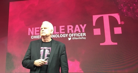 T-Mobile CTO Neville Ray at MWC (Mike Dano/FierceWireless) T-Mobile CTO Neville Ray at MWC (Mike Dano/FierceWireless)