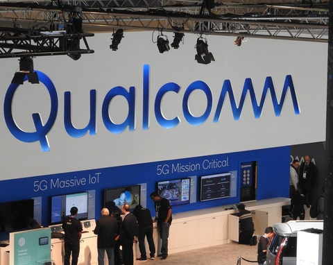 Qualcomm booth Qualcomm booth