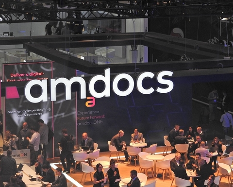 Amdocs booth Amdocs booth