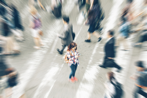 location person in crowd location data