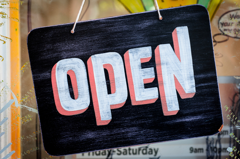 open sign open sign
