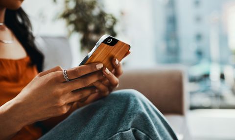 person texting on smartphone person texting on smartphone
