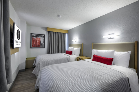 St. Clair Hotel Guestroom The first hotel in the collection is the St. Clair Hotel, a property located in downtown Chicago, set to open in 2018.