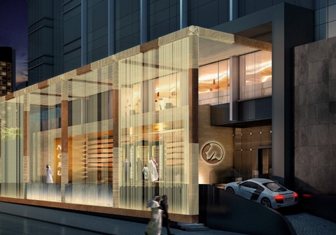 Nobu Hotel Riyadh exterior rendering South America's first Nobu Hotel in Sao Paulo will operate with the second Nobu residence in the world.