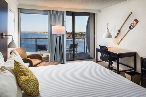 The Godfrey Hotel & Cabanas Tampa The Gettys Group uses tropical influences for The Godfrey Hotel & Cabanas Tampa renovation.