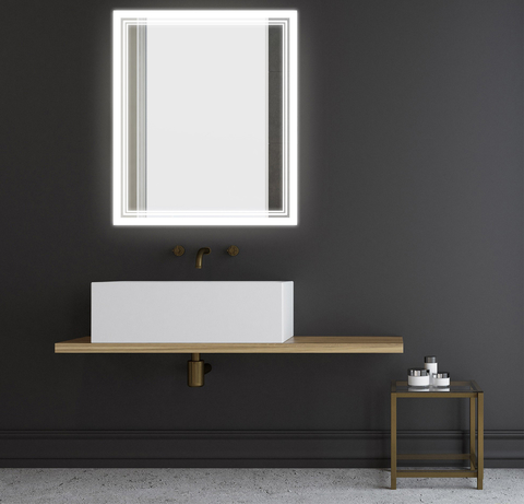 Séura Select Séura Select lighted mirrors utilize sustainable LED lighting with over 85 color rendering index (CRI) and 3,000 Kelvin color temperature for a natural light color.