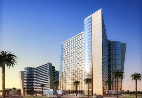 Hilton Riyadh Hotels & Residences, Saudi Arabia exterior rendering Eighty-four hotels will open this year, as four Saudi Arabian cities are named the most active in ME.