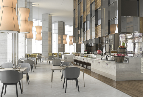 hotel restaurant restaurant with tables and chairs