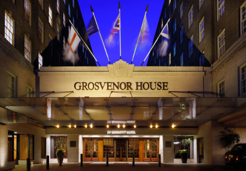 Grosvenor House Hotel, a JW Marriott Hotel, London, UK exterior Sahara Group has sold its second hotel to pay back India's Supreme Court following fraud charges.