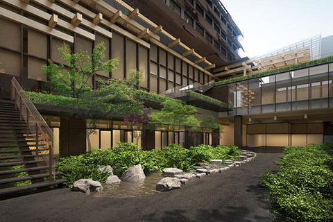 Ace Hotel Kyoto Kengo Kuma to transform Tetsuro Yoshida-designed building into Ace Hotel Kyoto.