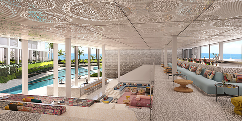 W Ibiza, Spain rendering W Hotels Worldwide has planned to open the W Ibiza in the beachfront neighborhood of Santa Eulalia del Río in summer 2019.