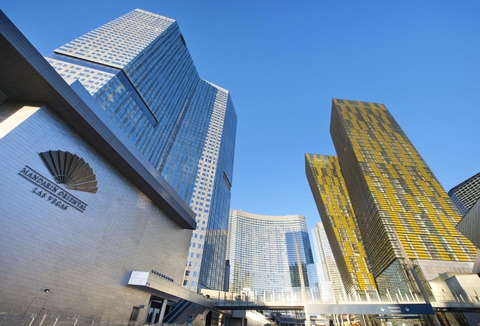 Mandarin Oriental Las Vegas The termination is consequent to the sale of the hotel by CityCenter Holdings, a joint venture between MGM Resorts and Infinity World Development Corporation.