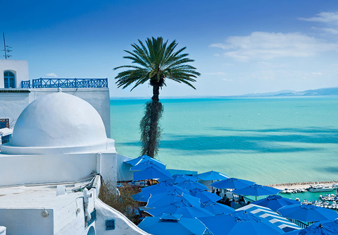 Sidi Bou Said Tunis Tunisia from Getty Sidi Bou Said in Tunis, Tunisia
