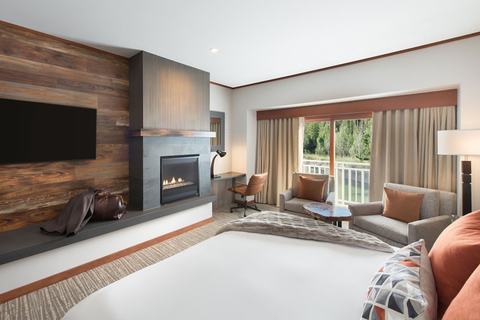 Salish Lodge & Spa How contemporary mountainside concept influenced Salish Lodge & Spa’s guestroom renovation.