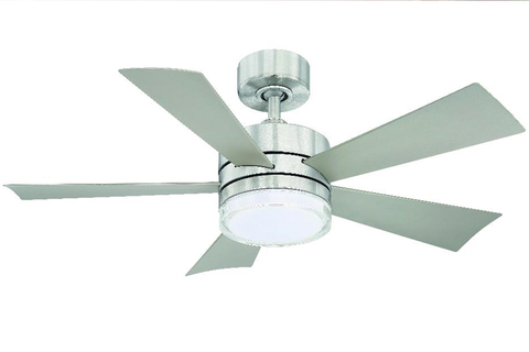 Wynd smart ceiling fan It is available in four weather-resistant finishes, as well as a 316 marine-grade stainless steel for harsh outdoor climates.