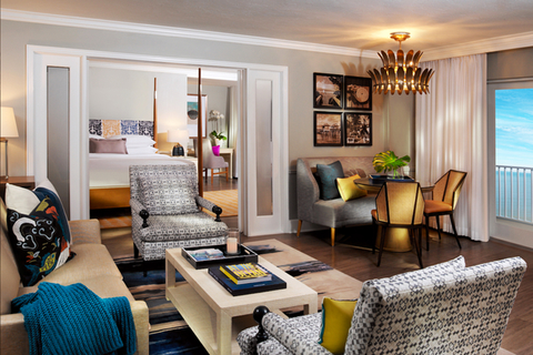 LaPlaya Beach & Golf Resort The newly renovated lobby, guestrooms and suites in the Gulf Tower, as well as the restaurant, draw design inspiration from the natural elements surrounding the resort.