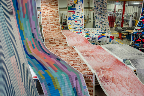 Designtex 5x5, A Crypton Collection The special collection pays homage to art, design, technology, performance and two leaders in the contract textile industry.