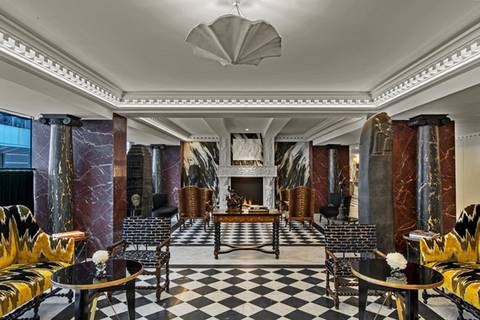 Hôtel de Berri Philippe Renaud designs interiors of Hôtel de Berri in Paris.