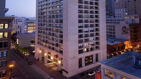 Grand Hyatt San Francisco Though revenues were down due to a lag in contributions from Hyatt's owned and leased hotels, the company’s net income was up 643.6 percent over the same period last year.