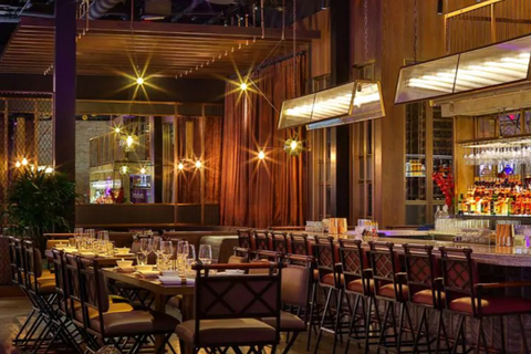 Mott 32 Located in The Venetian Resort Las Vegas, its design was by London- and Hong Kong-based practice Joyce Wang Studio.