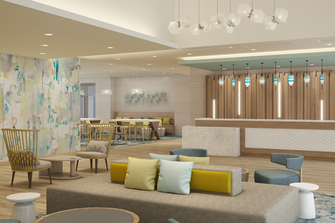 Chula Vista Hampton Inn Level 3 Design Group designs dual brand hotel in Chula Vista.