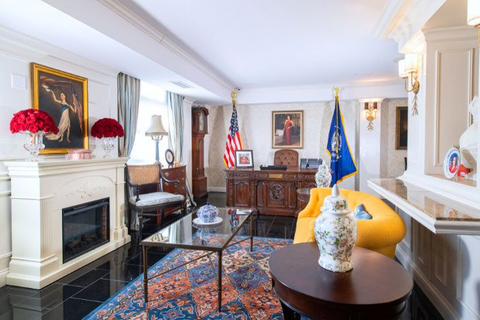 Veep-themed suite Terri Jannes Interiors designs ‘Veep’ suite of Hamilton Hotel Washington, D.C.