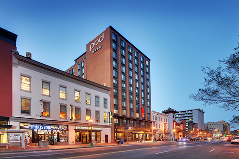 Pod DC The project is the first venture outside of New York City for the Pod Hotel hospitality brand.