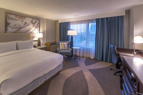 Hilton Madison Monona Terrace Hilton Madison Monona Terrace is undergoing full renovation that is eyed to be completed by summer 2019.