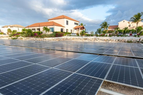 Frangipani Beach Resort Frangipani Beach Resort goes green with new solar energy system.