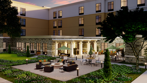 Homewood Suites by Hilton Poughkeepsie Rendering of Homewood Suites by Hilton Poughkeepsie