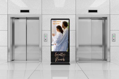 Hotels use audiovisual technology in new, novel ways teamDigital elevator