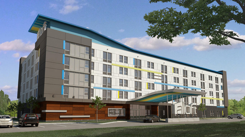 Aloft Dallas Arlington Entertainment District Rendering of Aloft Dallas Arlington Entertainment District
