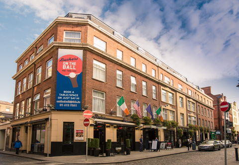 Temple Bar Hotel Exterior The exterior of The Temple Bar Hotel in Dublin, Ireland