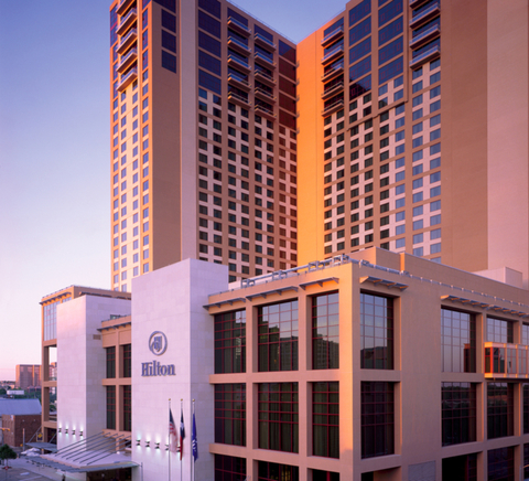 Hilton Austin Hilton Austin exterior