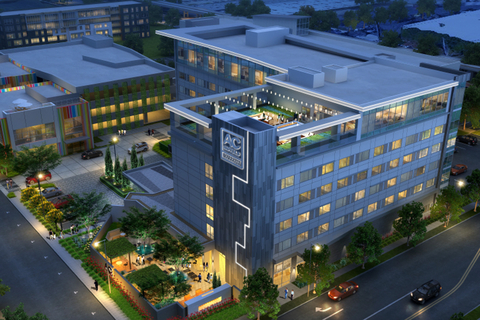 AC Hotel Los Angeles South Bay Aviation-inspired AC Hotel Los Angeles South Bay nears completion.