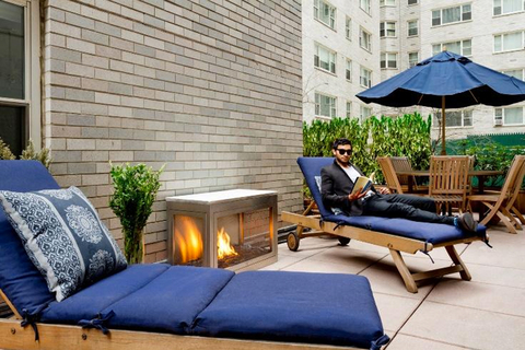 HearthCabinet HearthCabinet launched freestanding fireplaces that do not require a flue, gas, electricity or chimney, so they save space and can be installed virtually anywhere.
