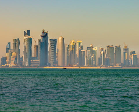 Doha, Qatar skyline Hyatt Hotels signed management agreements for new hotels across six of its brands, including Grand Hyatt and Hyatt House.